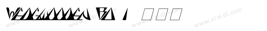 Wedgwooden Bo i字体转换